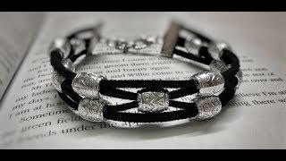 اسورة متشابكه بالخرز(اساور الصداقة) Diy bracelets