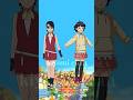 Himawari vs sarada #naruto #boruto #himawari #sarada #anime