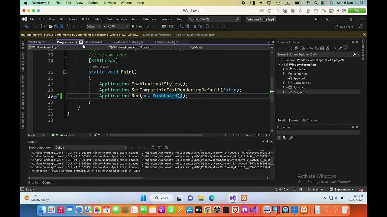 How to show/add a child Windows form in MDI Parent Form - YouTube