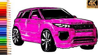 Range Rover Araba Resmi̇ Çi̇zi̇mi̇ Ji̇p - Araba Nasil Çi̇zi̇li̇r Kolay Resi̇m Çi̇zme Kolay Çi̇zi̇mler