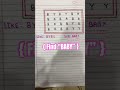 Solve the puzzle find baby #puzzlegame #shorts #wordpuzzlegame #fungame #wordscramble
