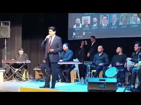 بكاءحميد منصور في موال ياهوى الهاب حفل نقابة الفنانين 2023