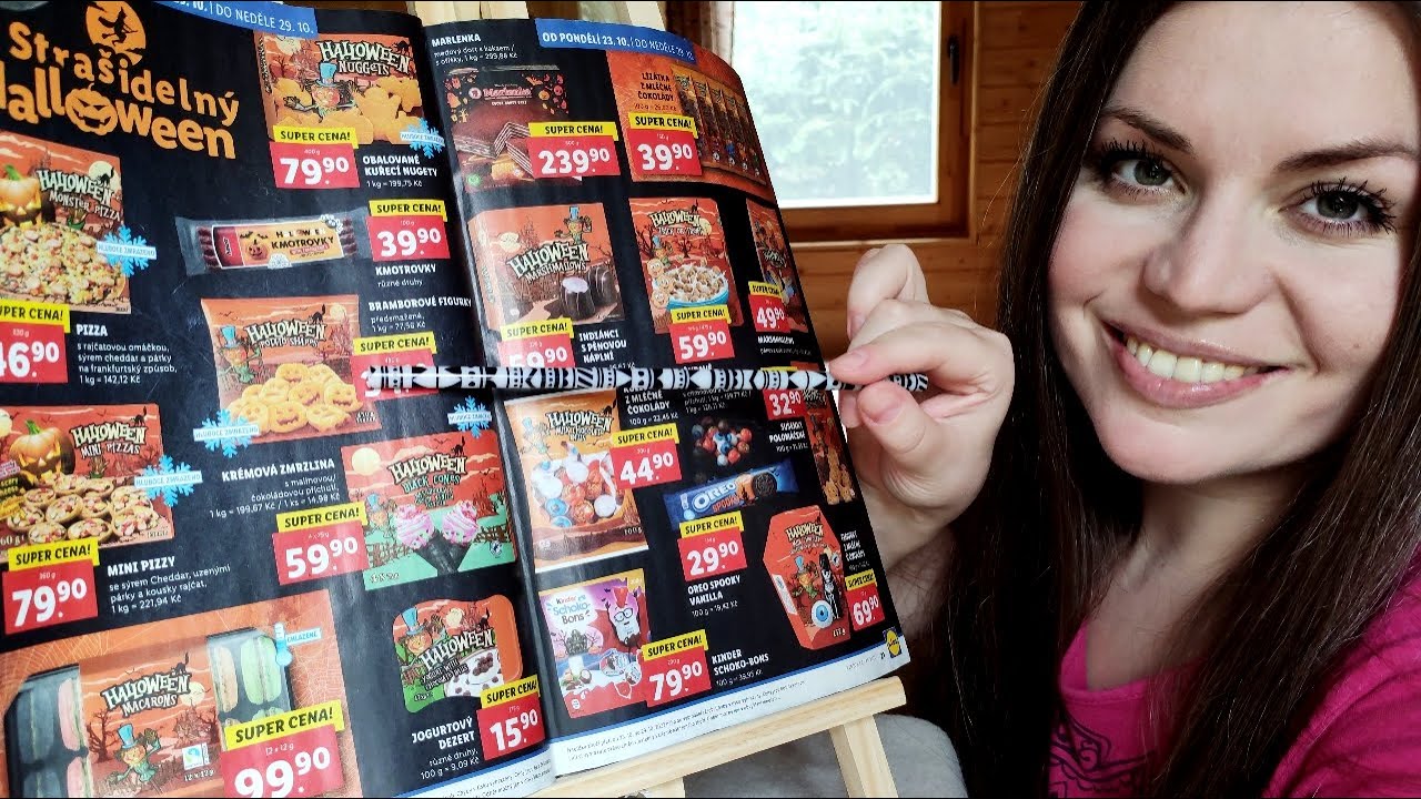 Lidl leták, 2. díl | Listování katalogem a vybírání | ASMR CZ