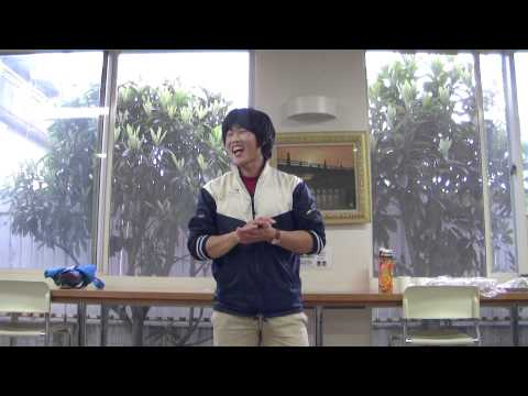 【ボート】京大ボート部新勧・媚山主将あいさつ Take2
