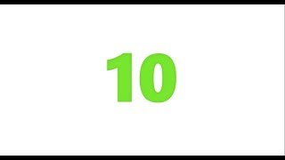 Countdown Timer 10 sec with Sound effects and Time up | no copyright