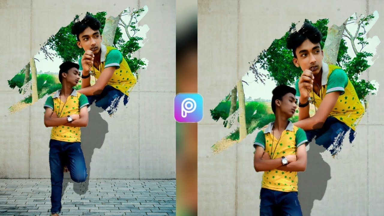 Own wall photo editing | picsart tutorial on editing and tecnical adarsh
