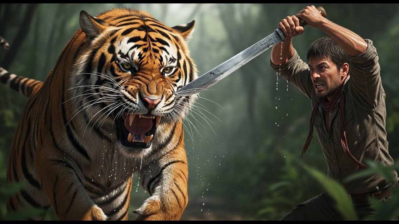 Câu Chuyện Hư Cấu: Săn Cọp Ở Biên Giới Lào – Con Hổ To Nhất Đông Dương Đã Xuất Hiện