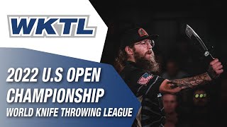 Knife Throwing U.S. Open Championship | 2022 Full ESPN Broadcast! screenshot 5