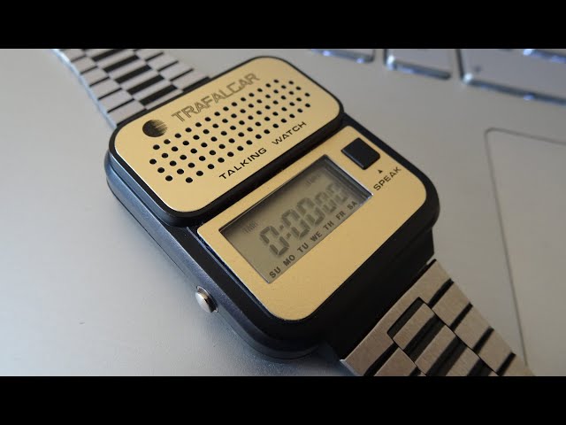 HPW 1: Trafalgar Talking Watch (1981) - YouTube