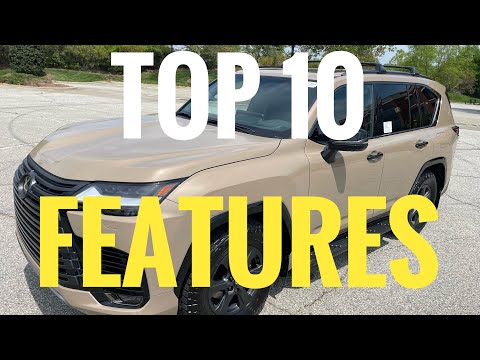 Top 10 Features of the 2025 Lexus LX 700h You Need to See!