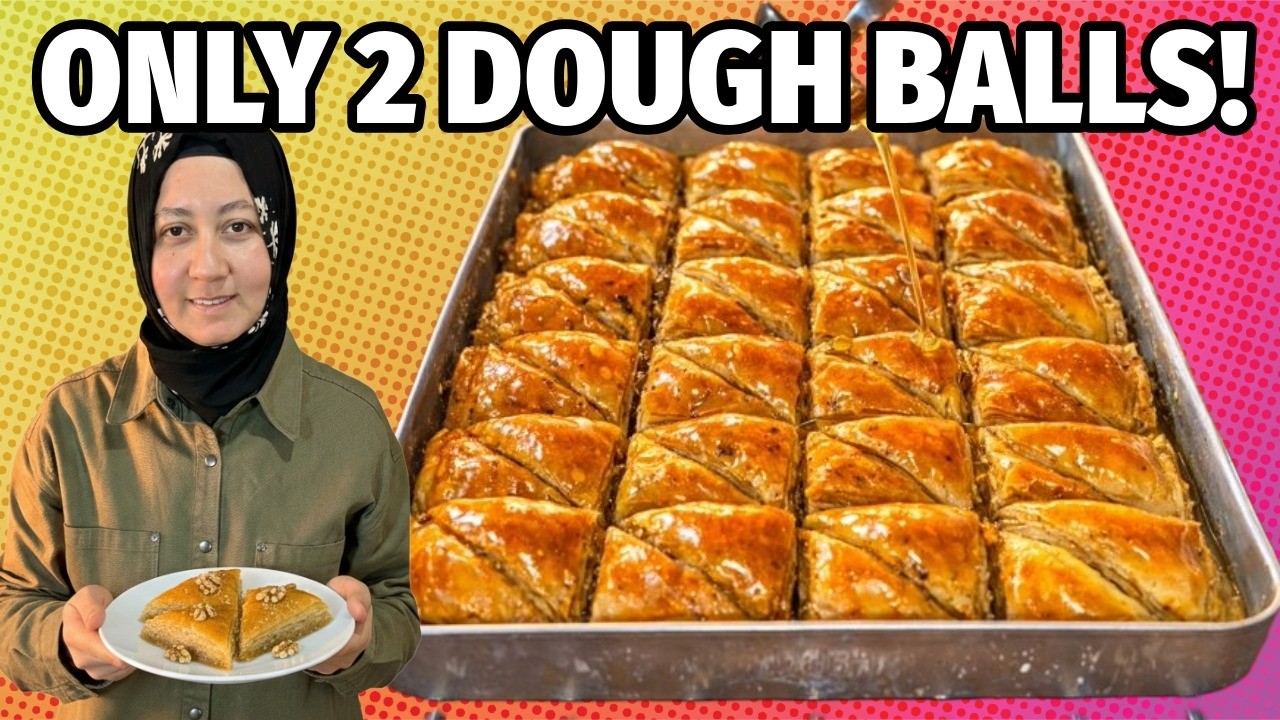 People Think Baklava Is Difficult… Watch This!