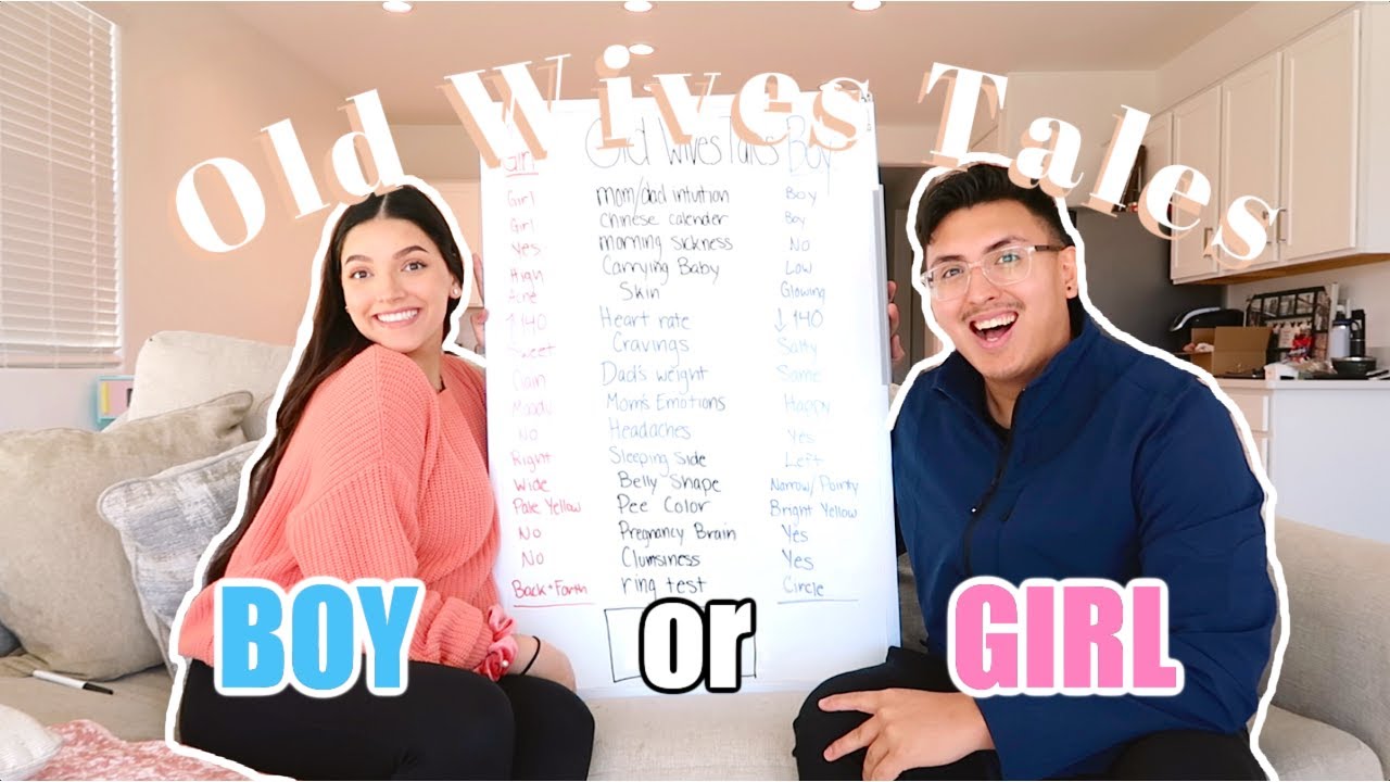 Testing Old Wives Tales + Gender REVEAL!! | BOY OR GIRL?