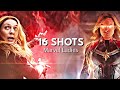 Marvel ladies  16 shots