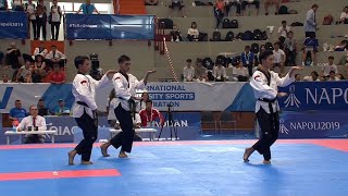 Poomsae Highlights from Napoli 2019 Summer Universiade