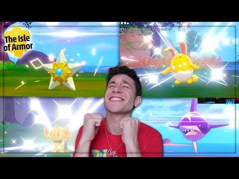 HOW TO CATCH SHINY POKÉMON LIKE A MASTER in Pokémon SWSH Isle Of Armor ...