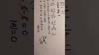 DETERMINANTS#12TH MATHEMATICS