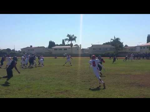 Ritter with a crazy scramble complet to Martinez