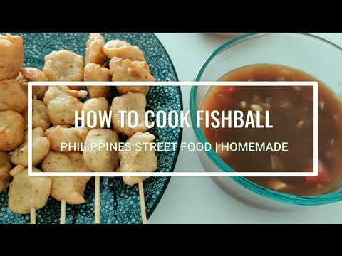 How to Cook Homemade Fishball | Philippines Street Food