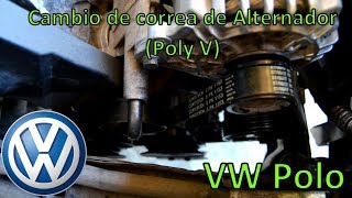 Replace of Alternator Belt - VW/SEAT - YouTube