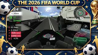 Juego de carreras de motos en autopista 3D screenshot 2