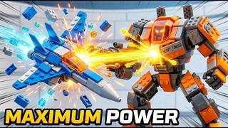 TARGET NEUTRALIZED! Ultimate Brick Mech vs Air Interceptor