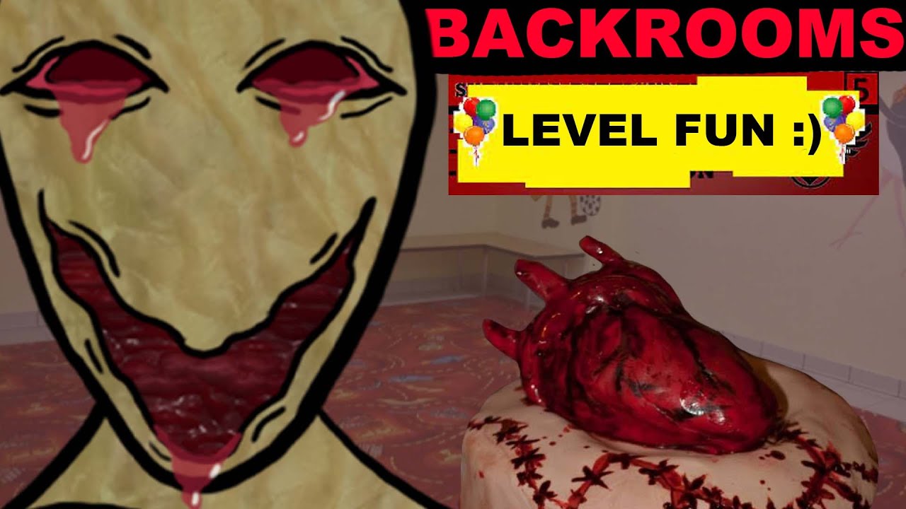 🎉🎈LEVEL FUN EXTRA - BACKROOMS FOUND FOOTAGE🎈🎉 #backrooms #horror #