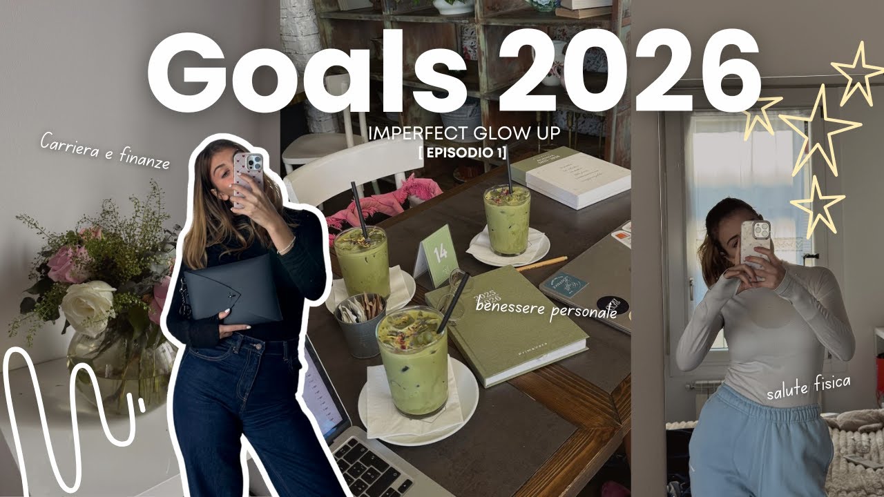 OBIETTIVI 2026 ✨ guida pratica per organizzare il tuo anno