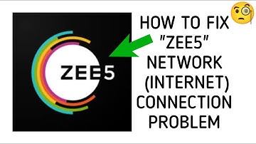 How To Fix "Zee5" Network Connection" Problem| "Zee5" Internet Connection" Problem