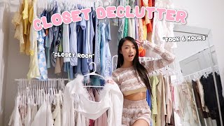 Decluttering & Organizing My Closet Room
