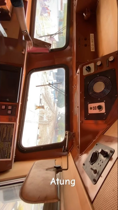 Interior of the CC 206 15 29 KPT Locomotive Cabin #train #motto #railway #locomotive #train