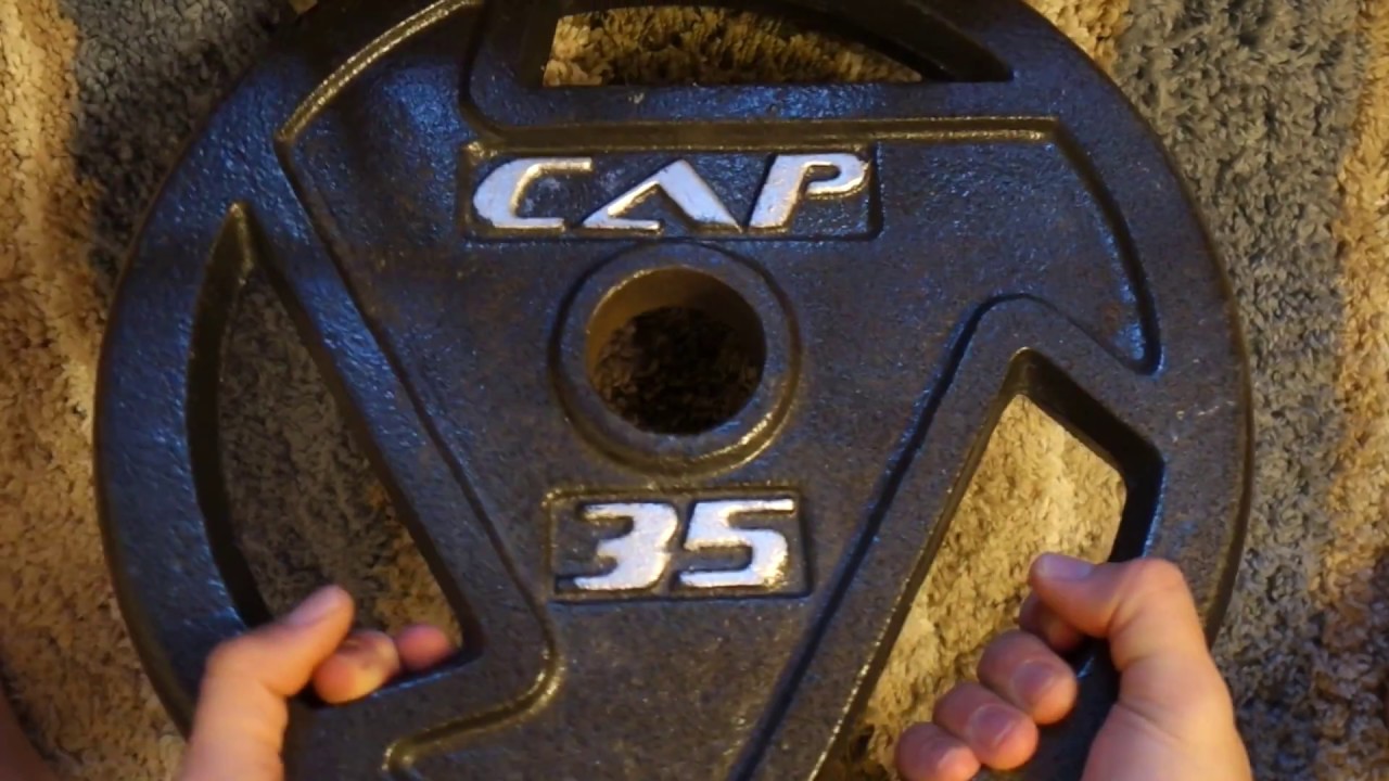 CAP weights Plates Review YouTube