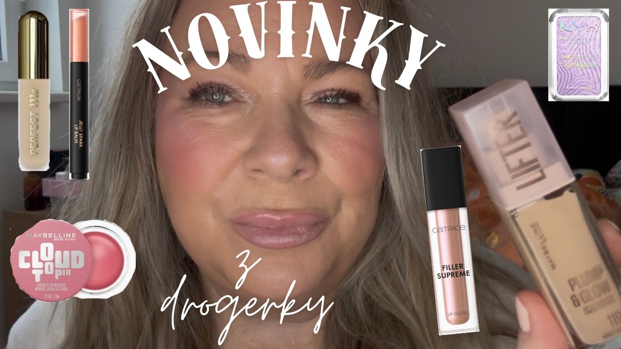NOVINKY Z DROGERKY - Maybelline, Loreal, NYX, Dermacol, Catrice - drogerkove liceni 50+