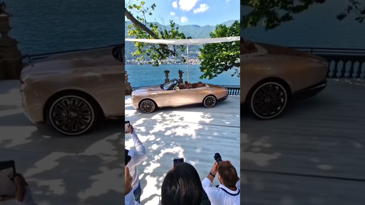 Rolls-Royce Boat Tail | The Grand Unveiling at Lake Como 🌊✨