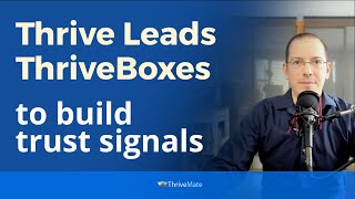 Use Thrive Leads Thriveboxes to add information to your landing pages without increasing the length
