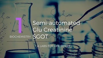 Semi Auto Analyzer (Glu, Creatinine and SGOT)