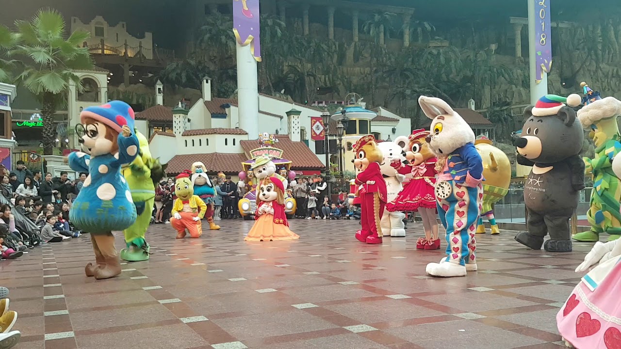 2018년 1월6일롯데월드 캐릭터환타지아