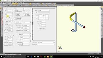 How To Change Dimension of a Pipe Element in Caesar II