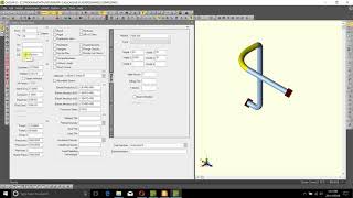How To Change Dimension of a Pipe Element in Caesar II