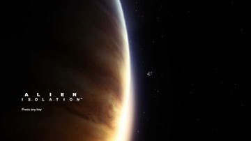 Alien: Isolation intro videos + main menu idle