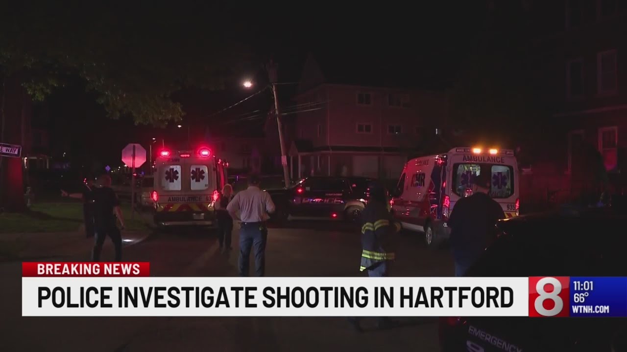 Hartford police investigating shooting on Nelson Street - YouTube