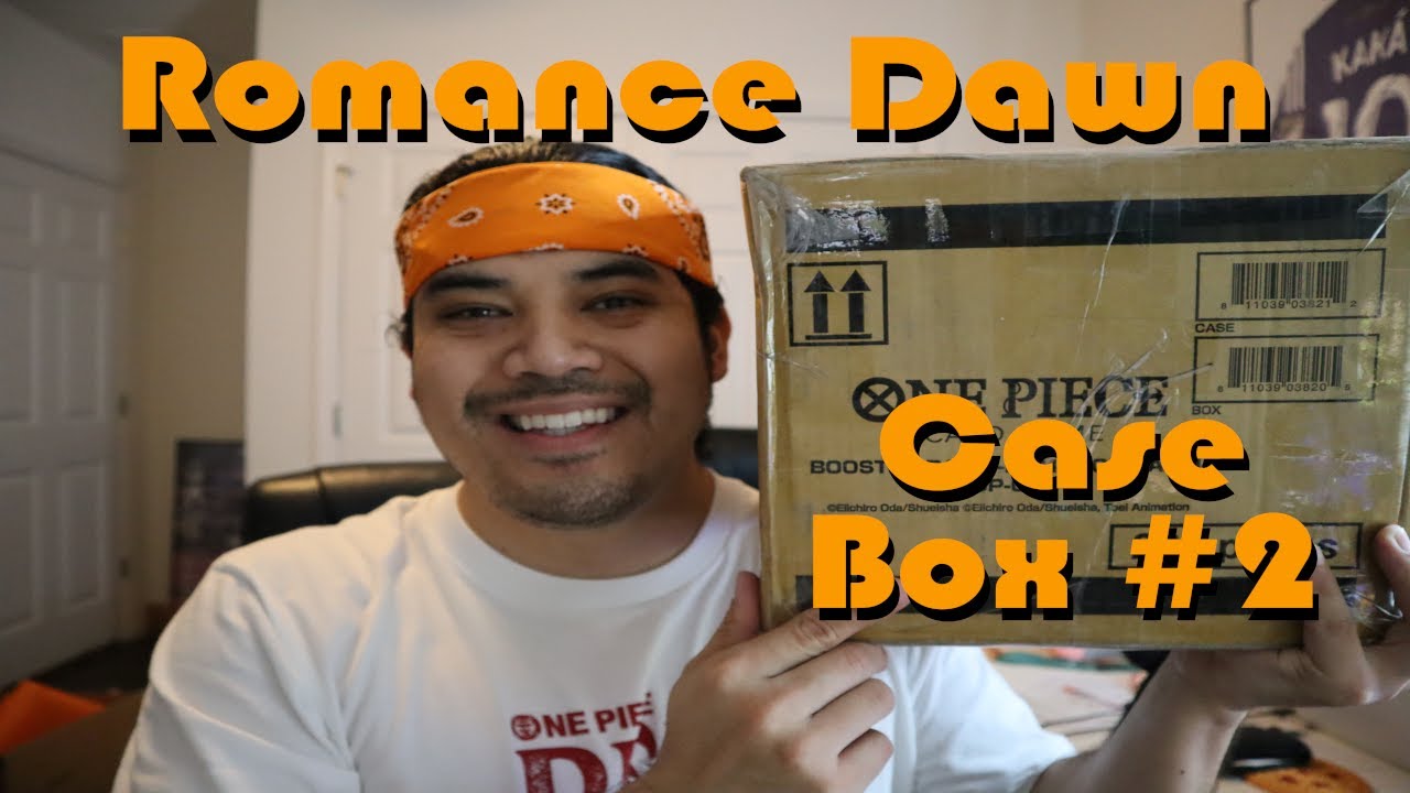 OP01 Romance Dawn Box Case Opening 2 One Piece Card Game YouTube