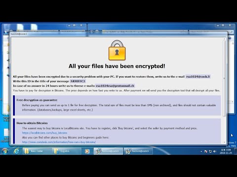 AppCheck Anti-Ransomware : CrySis Ransomware (.id-{Random}.[rsa1024@cock.li].RSA) Block Video