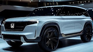 : Honda Pilot, the new modern luxury family car