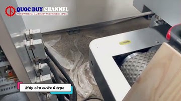 Máy cào cước 6 trục SMBL 1360 | Quốc Duy