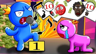 Rainbow Friends 2 | MUSIC TALENT CONTEST: How Did BLUE WIN the Contest?! | Hoo Doo Animation