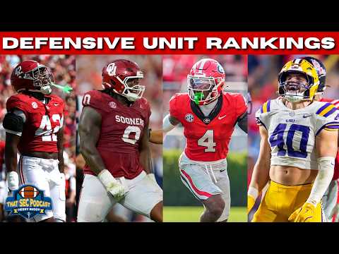 SEC Defensive Unit Rankings for 2026