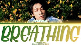 DONGHAE (동해) 'BREATHING' (Color Coded Lyrics) | Kaesuri