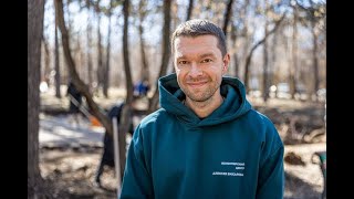 Алексей Вихарев вышел на субботник и объяснил, зачем голосовать за парки
