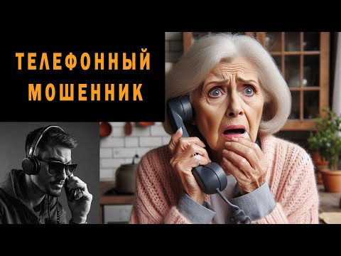 Телефонный мошенник! Пожилые люди становятся жертвами мошенников. A phone scammer stole a pension