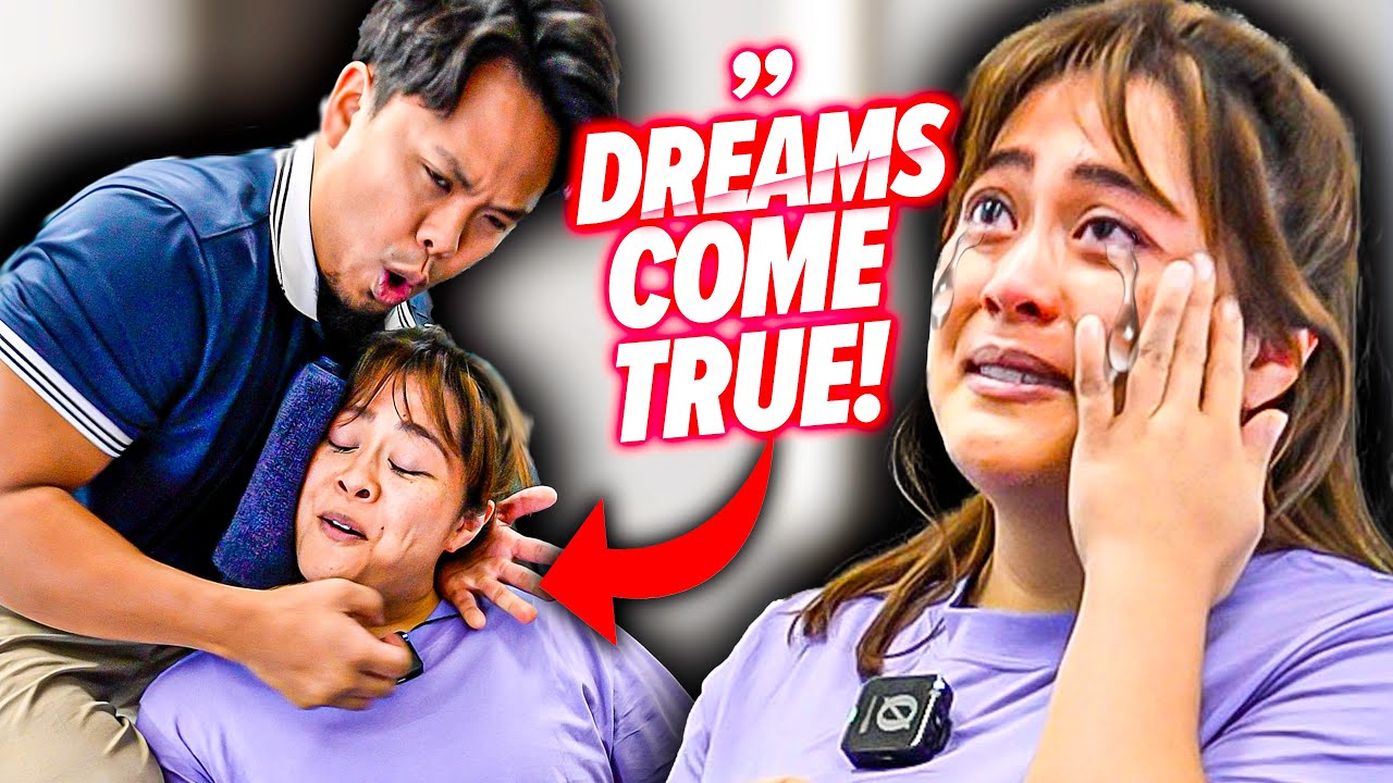 HER **BUCKETLIST** WAS TO SEE THIS 'CHIROPRACTOR' ! 😱😭 Back Pain